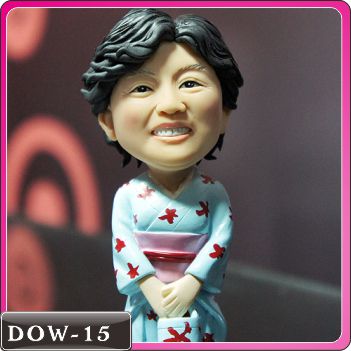 DOW-15 粉藍和服公仔